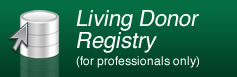 Living Donor Registry (only for professionals)